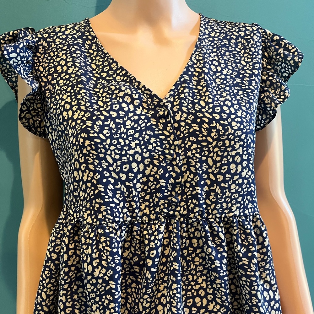 Shein Ruffle Blouse - Picture 4 of 6
